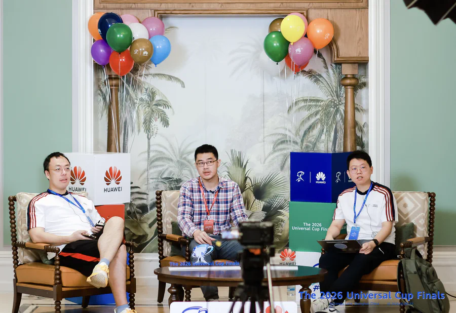 Hosting the livestream for the Huawei Challenge Contest