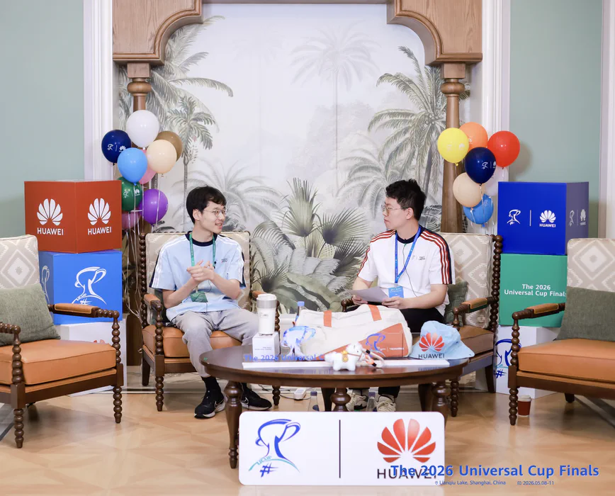 Interviewing Jaehyun Koo at the 2026 Universal Cup Finals